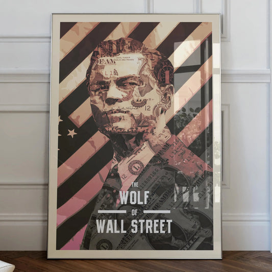 The Wolf Of Wall Street | JORDAN BELFORT | Movie Poster EliteCinema