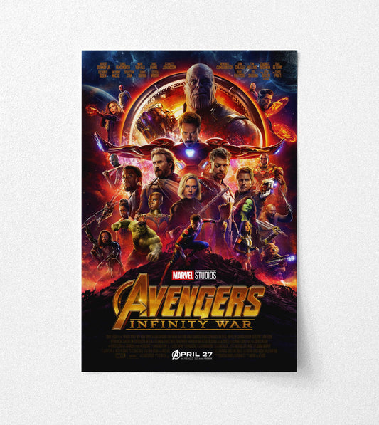Avengers Infinity War - Movie Cover EliteCinema