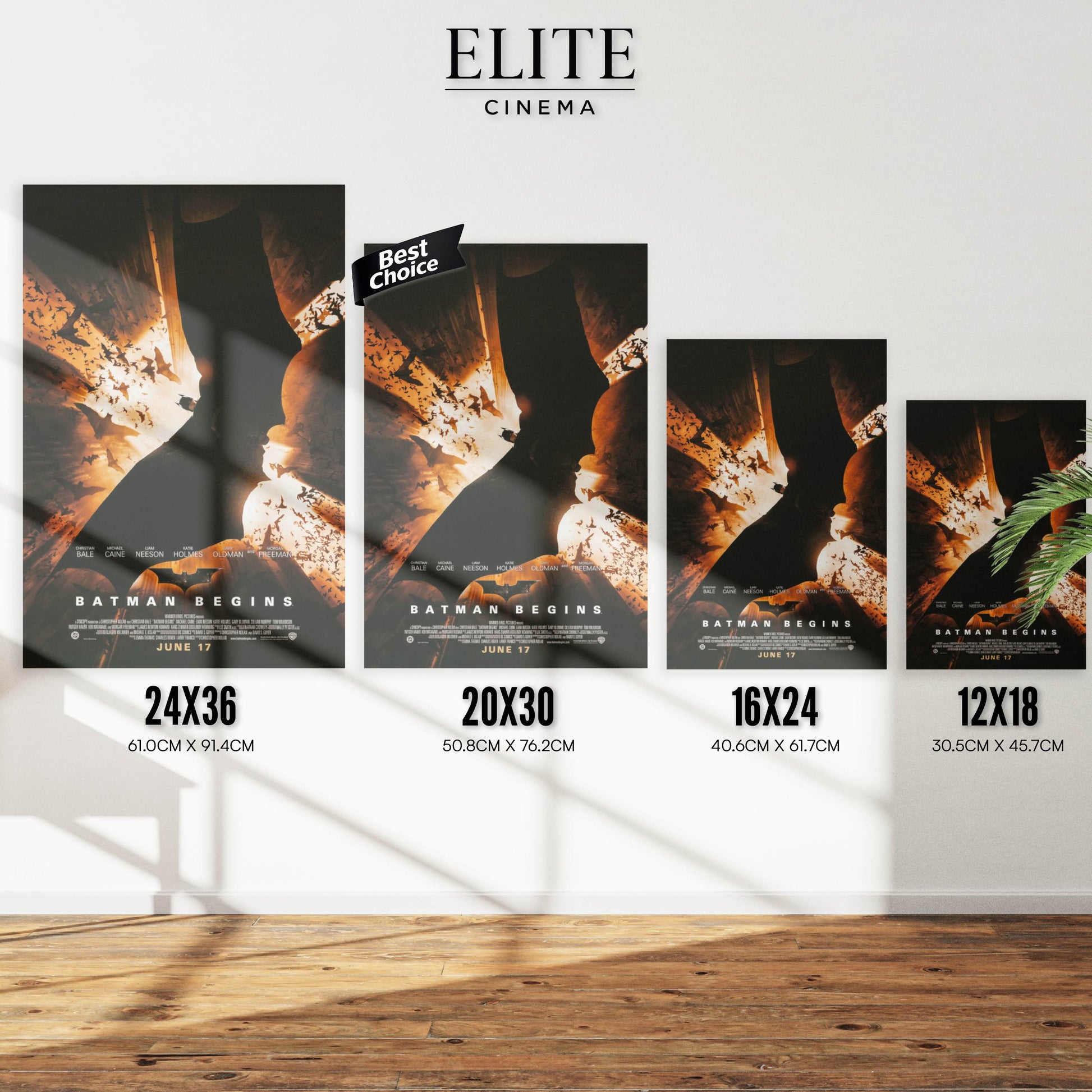 Batman Begins - Movie Cover EliteCinema