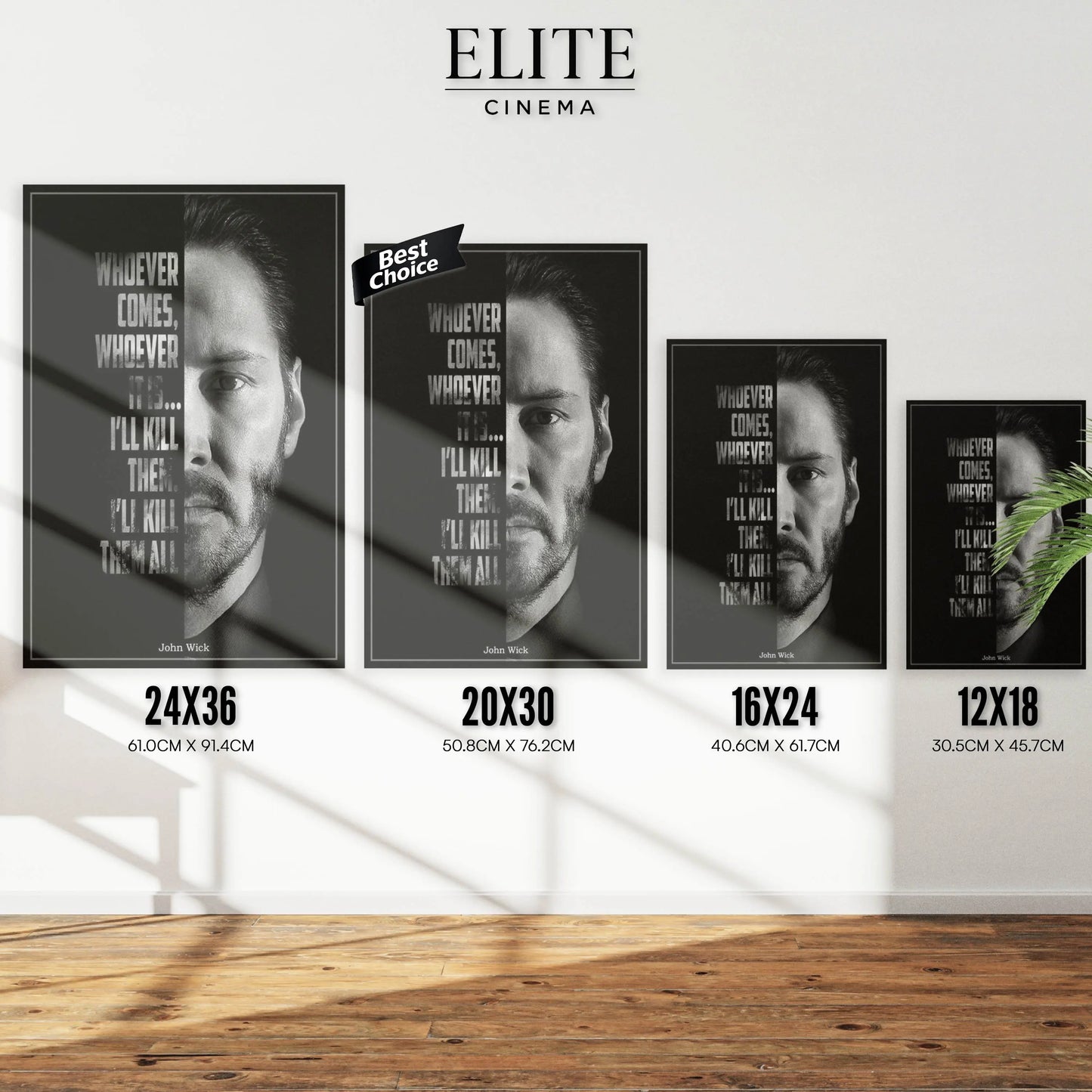 John Wick - Movie Poster EliteCinema