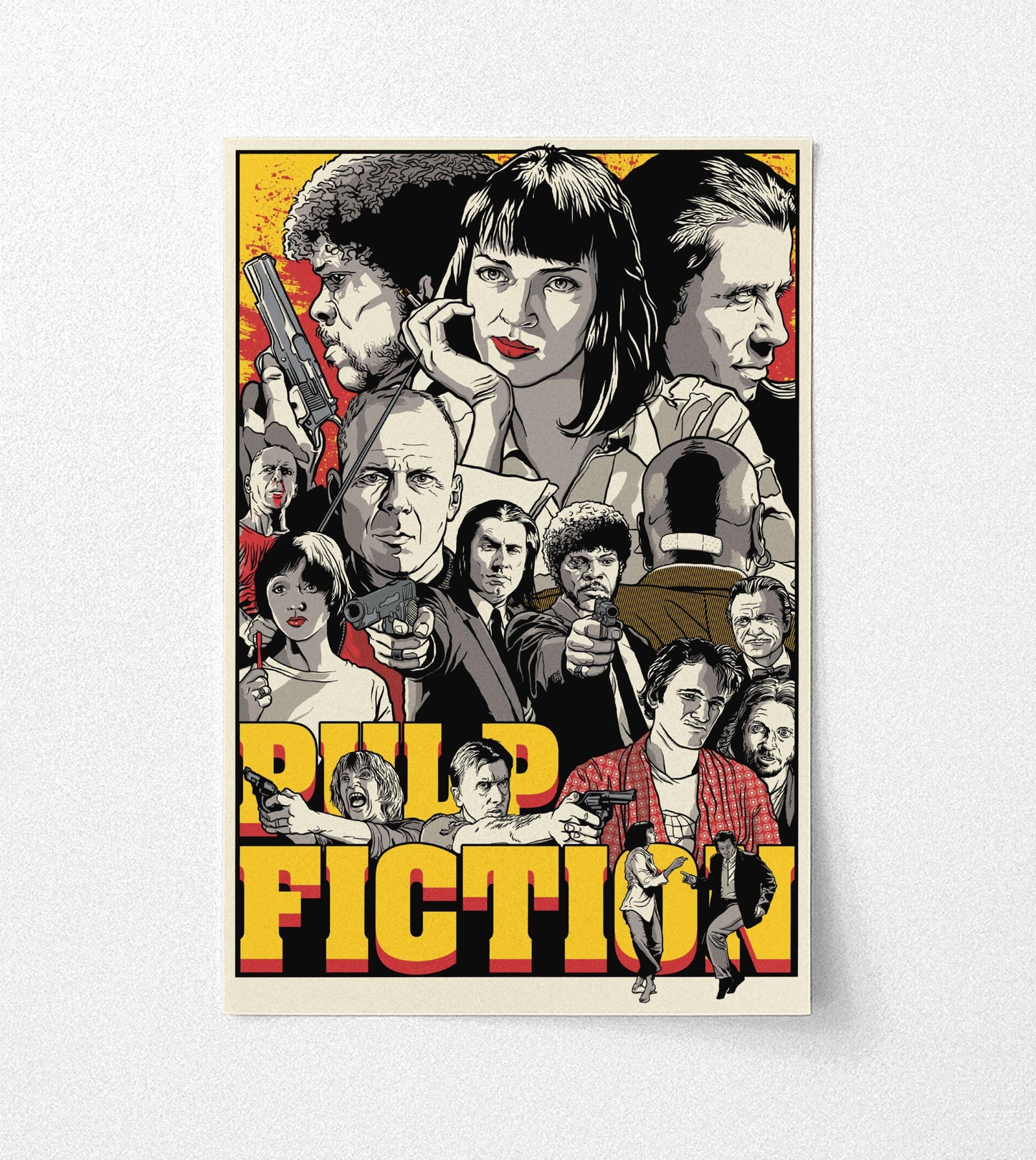 Pulp Fiction - Movie Poster EliteCinema