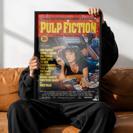 Pulp Fiction - Movie Cover EliteCinema