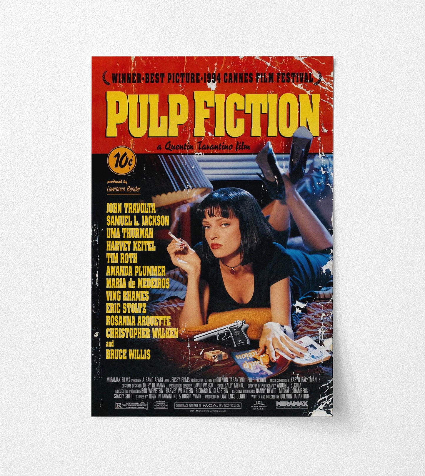 Pulp Fiction - Movie Cover EliteCinema