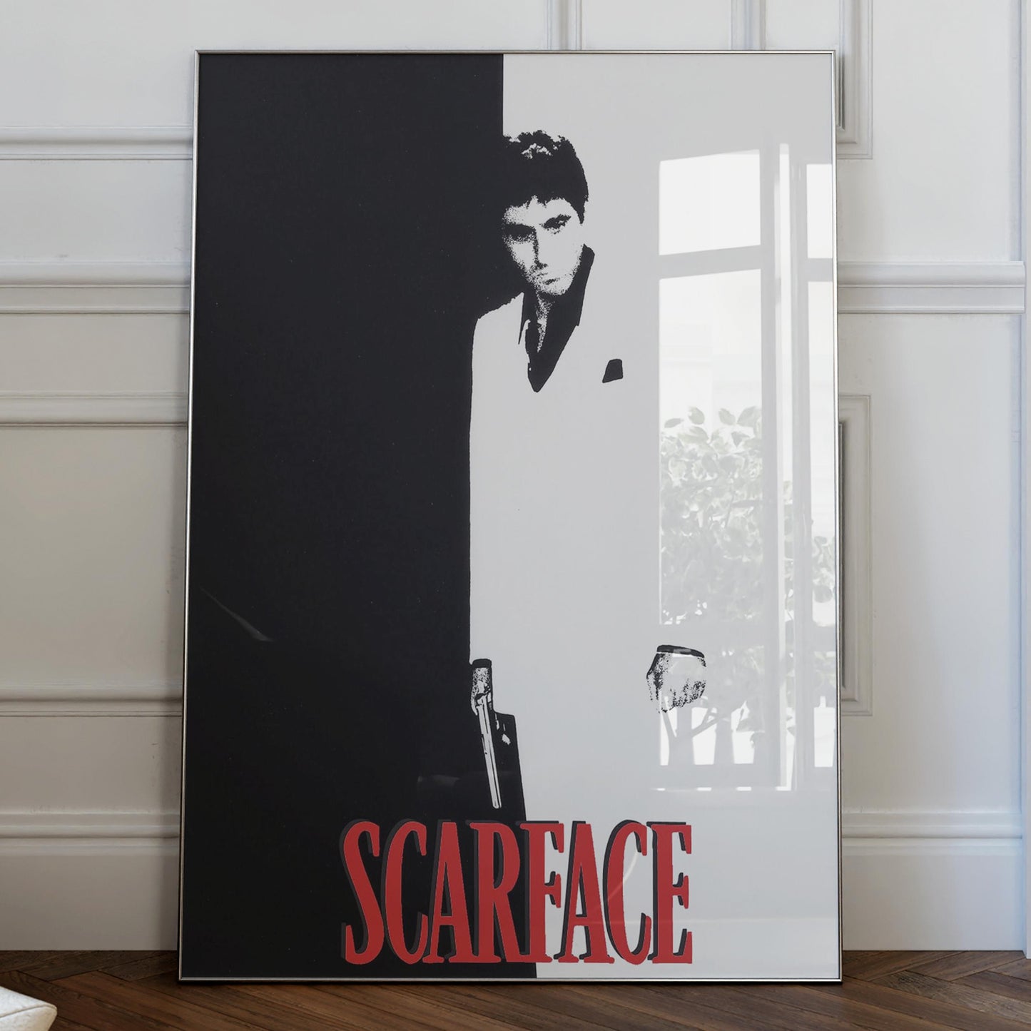 Scarface Black&White - Movie Poster EliteCinema