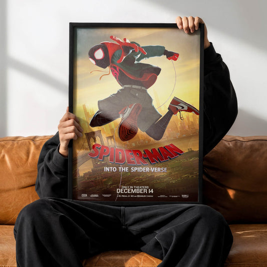 Spiderman Into The Spiderverse - Movie Cover EliteCinema