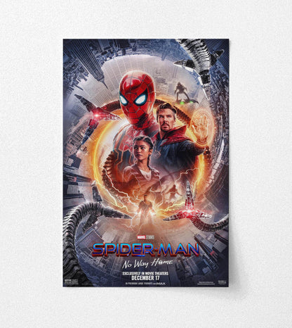 Spiderman No Way Home - Movie Cover EliteCinema