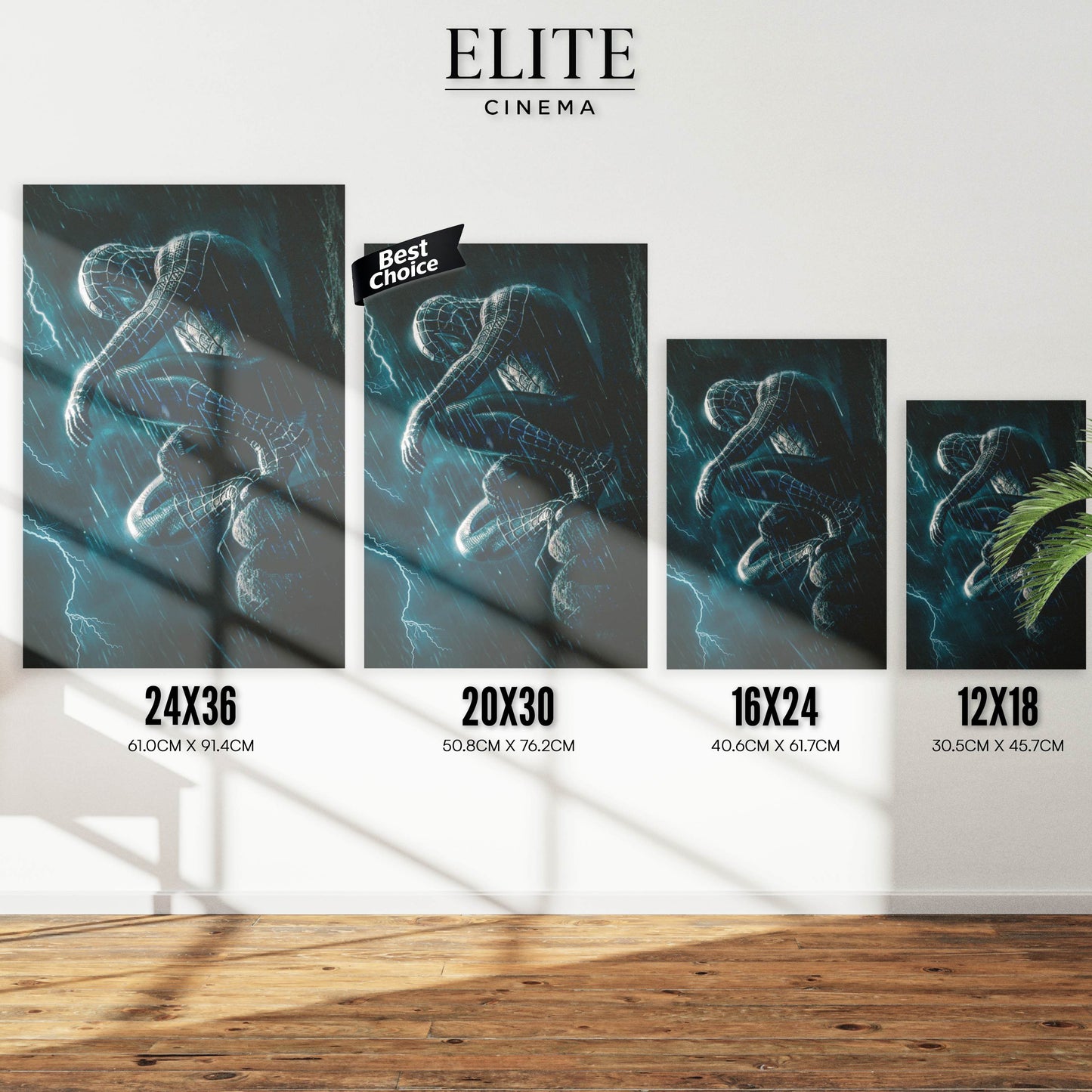 Symbiote Spiderman - Movie Poster EliteCinema