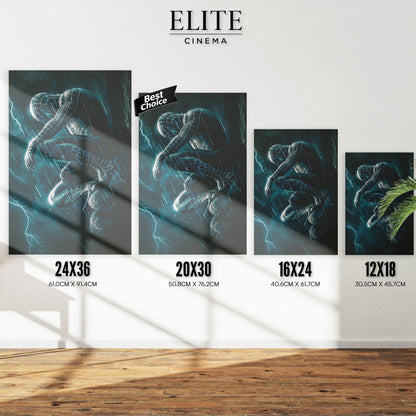 Symbiote Spiderman - Movie Poster EliteCinema