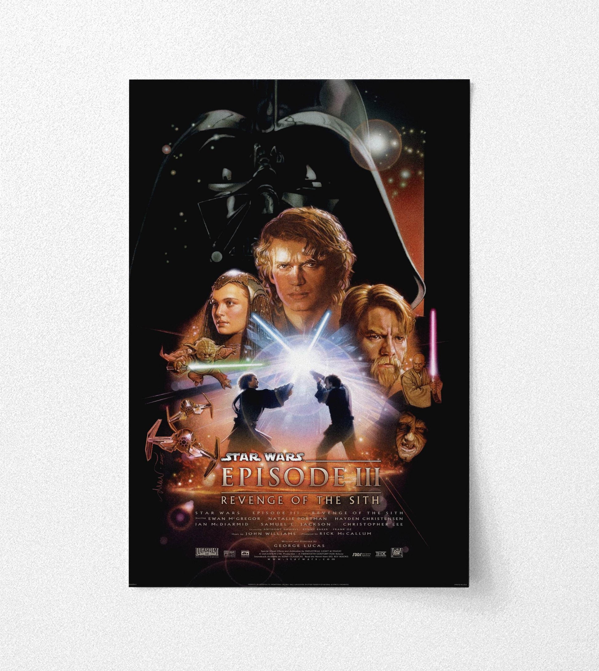 Star Wars Revenge Of The Sith  - Movie Cover EliteCinema