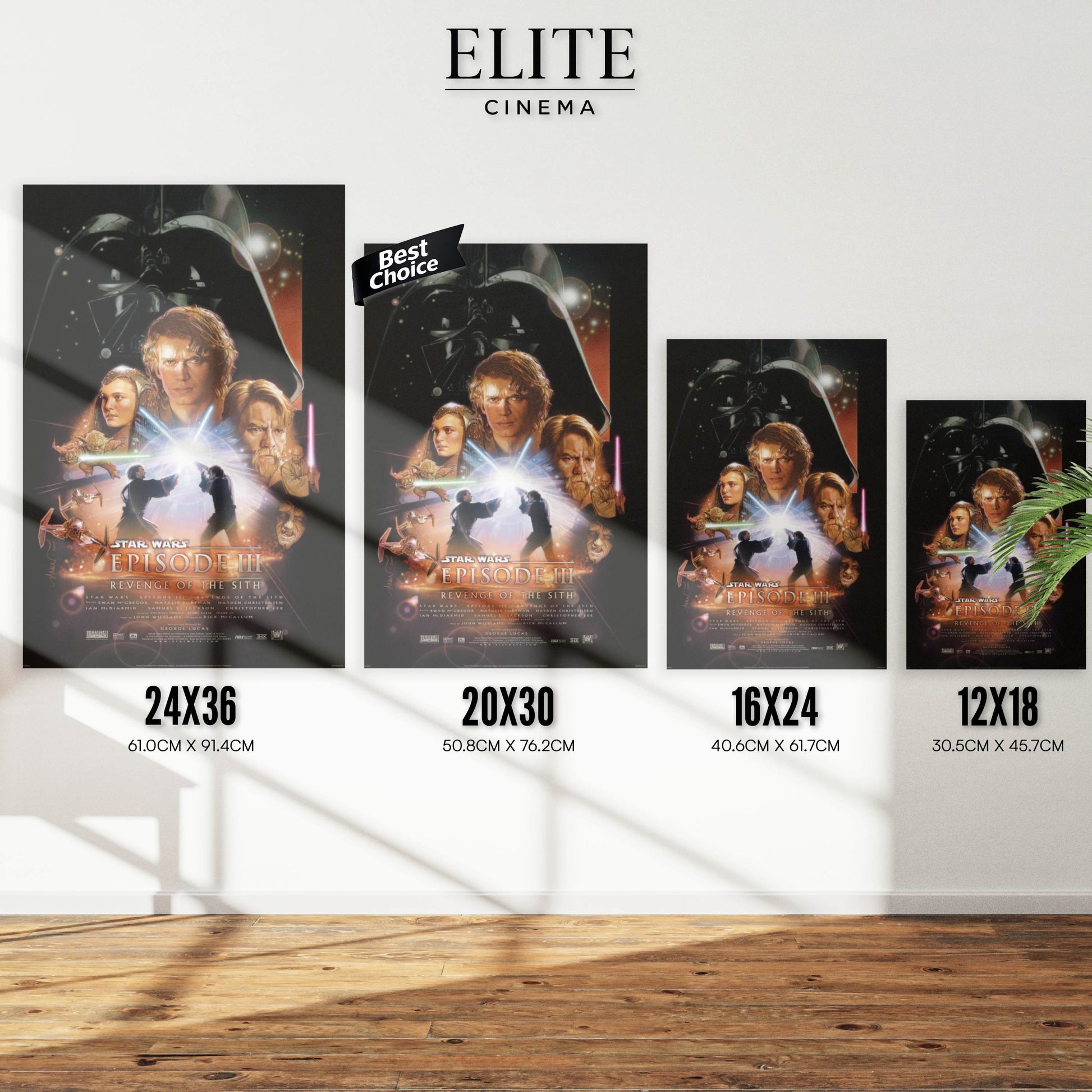 Star Wars Revenge Of The Sith  - Movie Cover EliteCinema