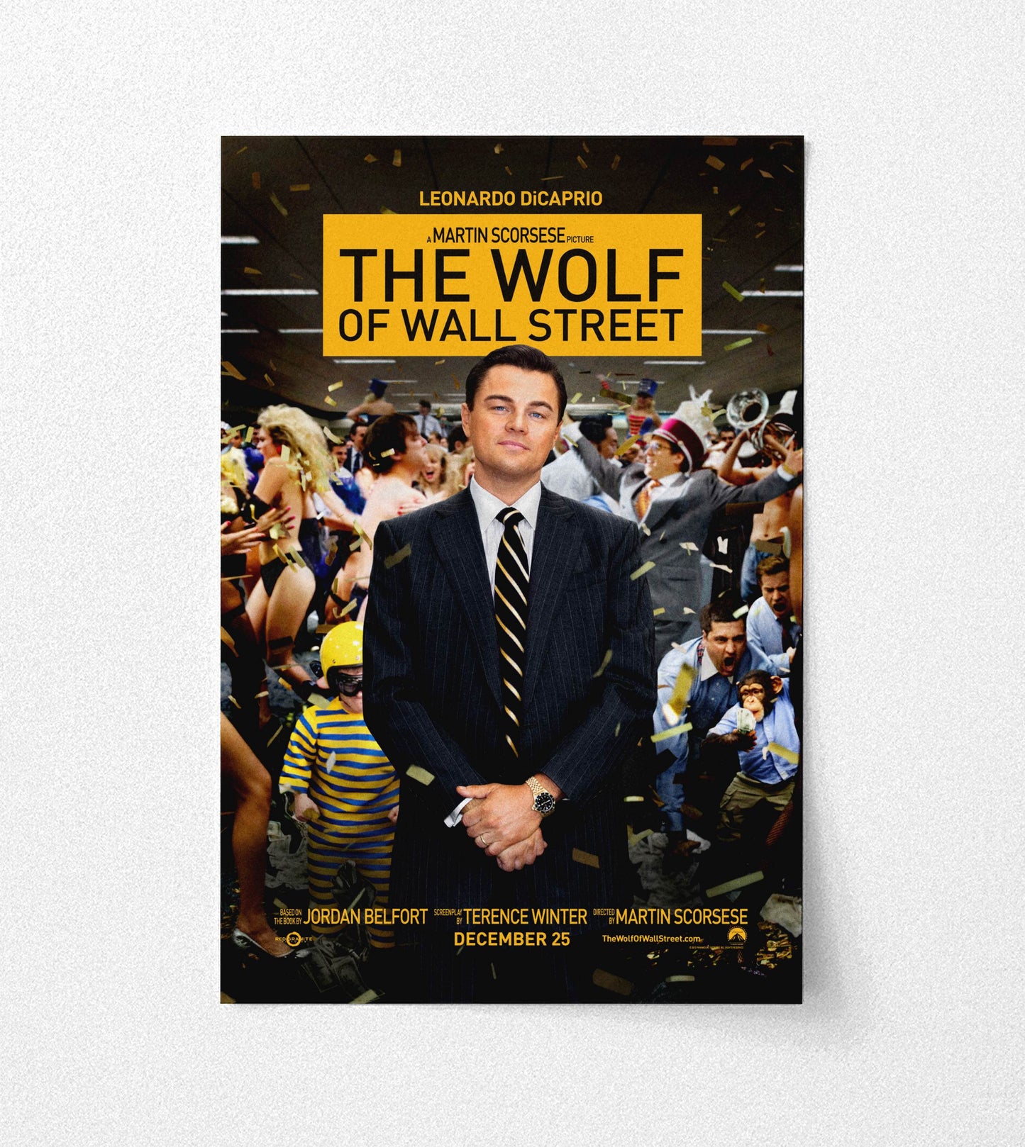 The Wolf Of Wall Street - Movie Cover EliteCinema