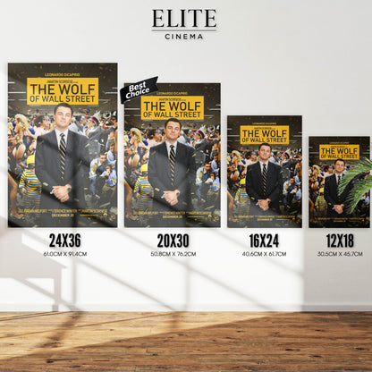 The Wolf Of Wall Street - Movie Cover EliteCinema