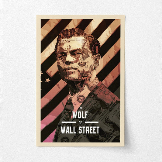 The Wolf Of Wall Street | JORDAN BELFORT | Movie Poster EliteCinema